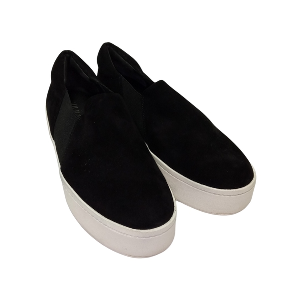 Vince Suede Warren Slip-On Platform Sneaker 6 - Picture 1 of 8